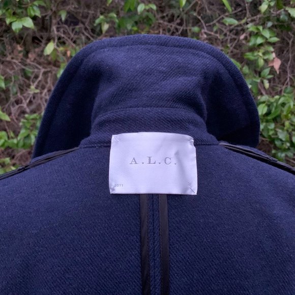 A.L.C. tailored wool duffle coat duster length - Picture 11 of 13